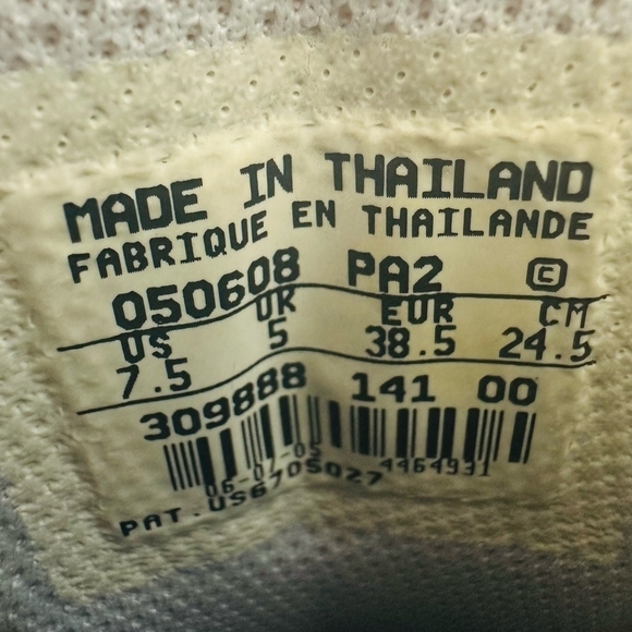 Nike Women’s White Blue Golf Sneakers Sport Performance Size 7.5 - Picture 4 of 5